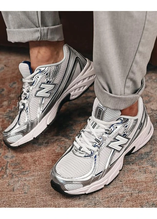 Белые демисезонные кроссовки new balance 740 белые с серым тр6067 (сетка / повседневные / городские) мужские 44 No Brand