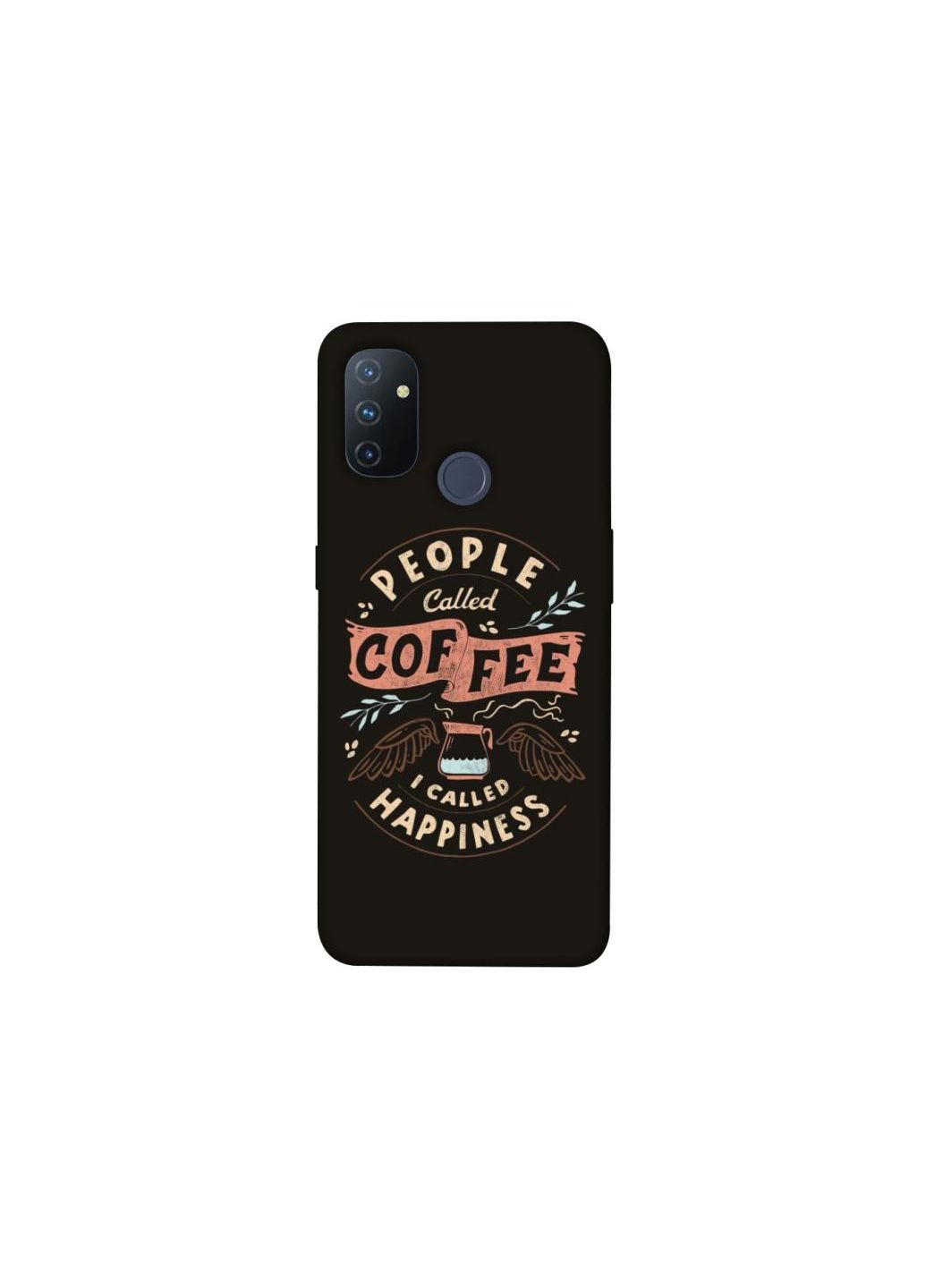 Чохол на OnePlus Nord N100 Сoffee happiness Frontalka (355332824)