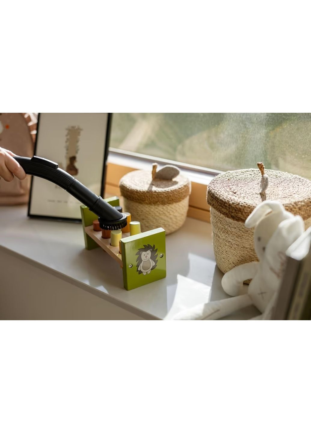 Пилосос контейнерний, 850Вт, конт пилок -3.3л, HEPA, телескоп трубка, чорний Gorenje (370621336)