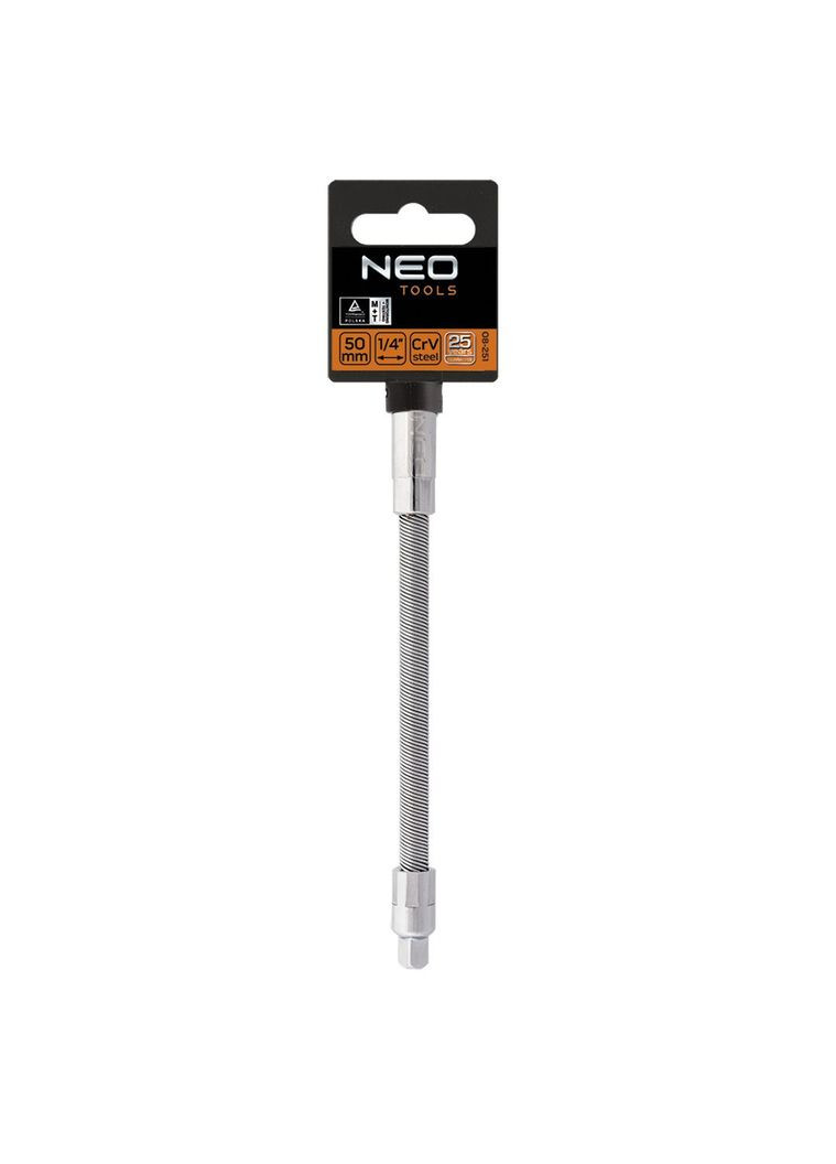 Удлинитель (1/4", 140 мм) гибкий (25150) Neo Tools (324105546)