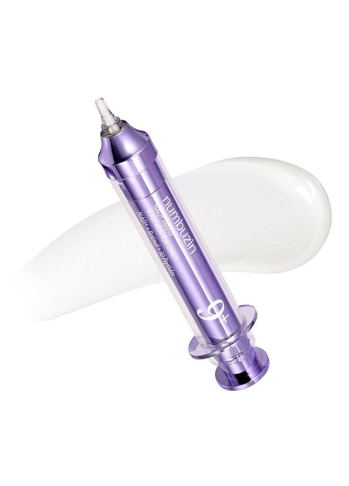 Антивіковий крем під очі з ретинолом та NAD+ No.9 NAD+ Retinol Volumetox Eye Cream 10 ml Numbuzin (360973500)