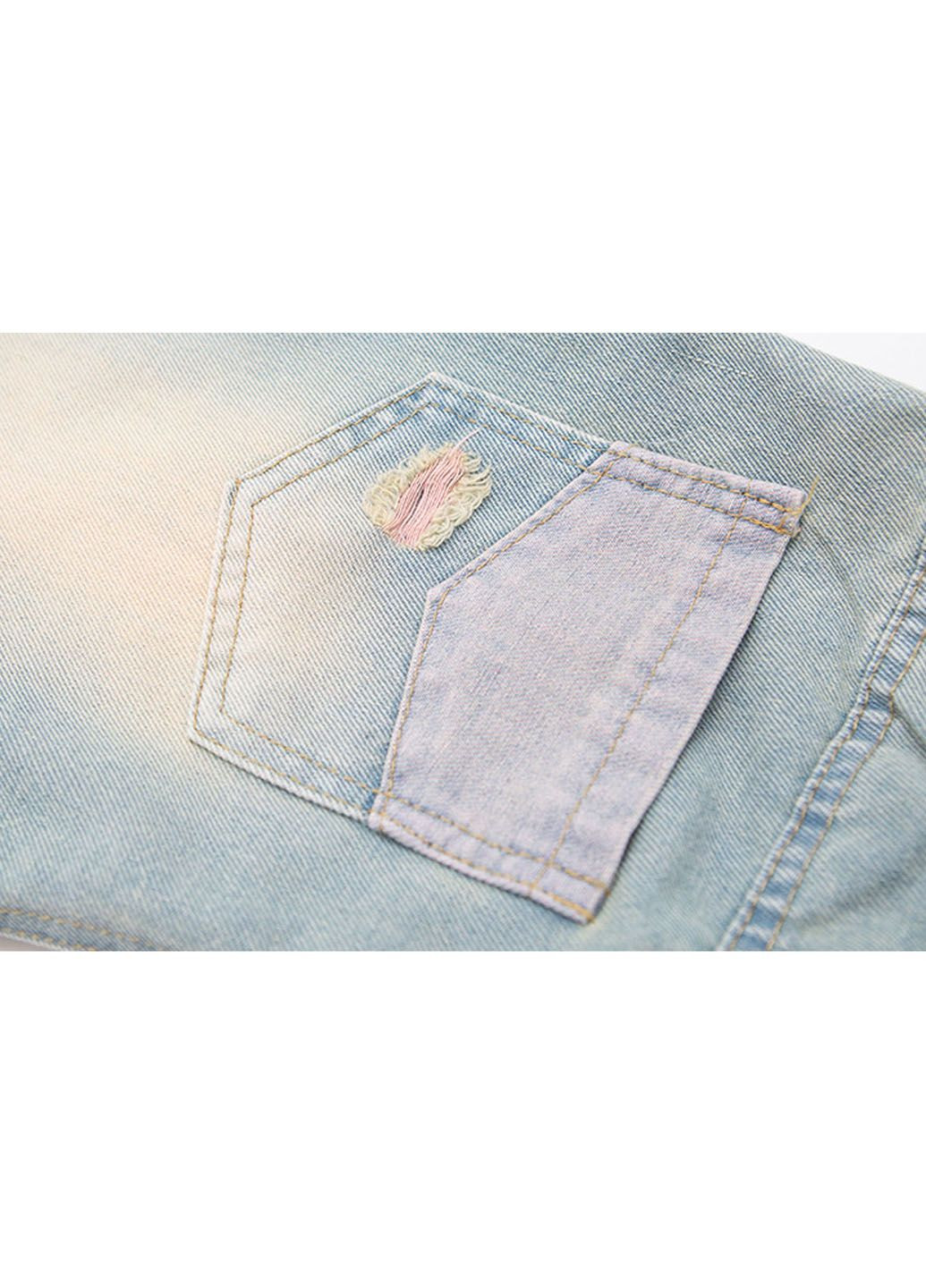 Голубой летний костюм No Brand