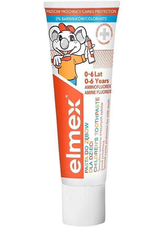 Зубна паста "Елмекс" для дітей від 0 до 6 років для молочних зубів Kids 50ml (686753-123577) Elmex (368621398)