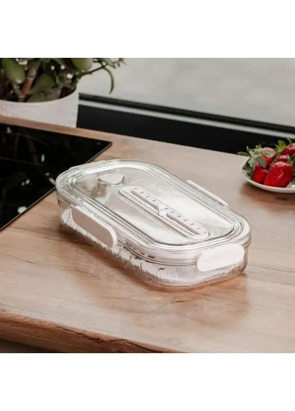 Контейнер для зберігання продуктів Yiwu HP-27-7 32.5×17.5×6 см Білий No Brand (351361406)