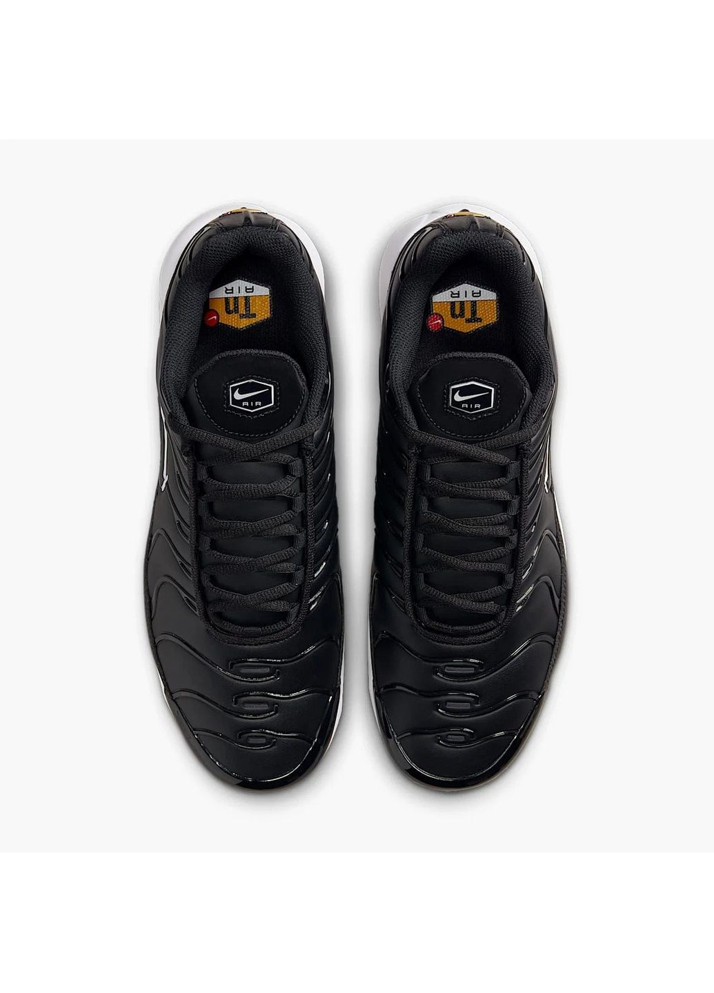 Чорні кросівки чоловічі air max plus п black Nike