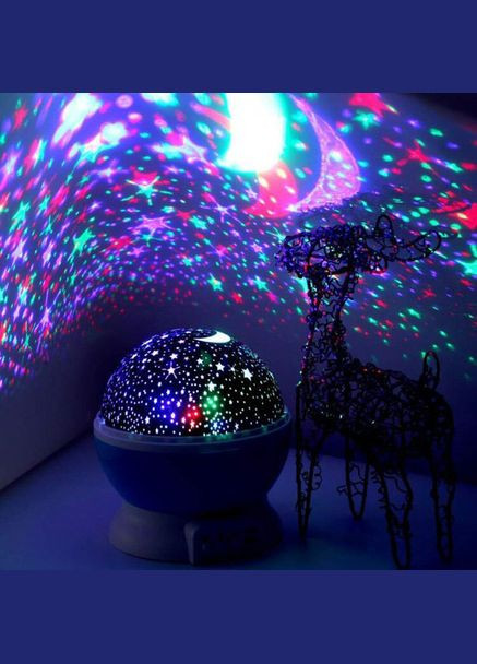 Проектор зоряного неба Star Master Big Dream, нічник проектор зоряне небо. Колір: синій No Brand (354707743)