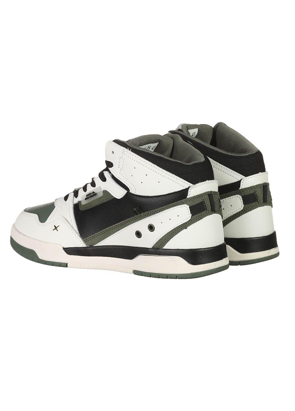 Білі Зимовий кросівки чоловічі зимові на шнурівці шкіряні на високій підошві повсякденні для прогулянок білі a2490-25c Baas