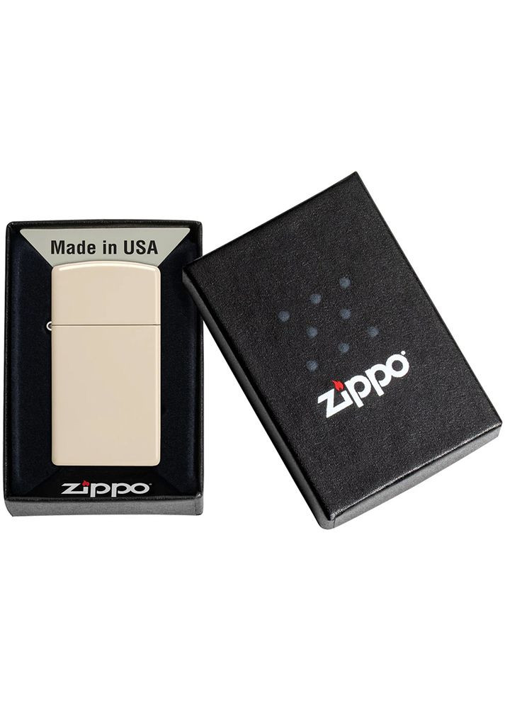 Запальничка 1637 Slim Flat Sand Zippo (325476348)