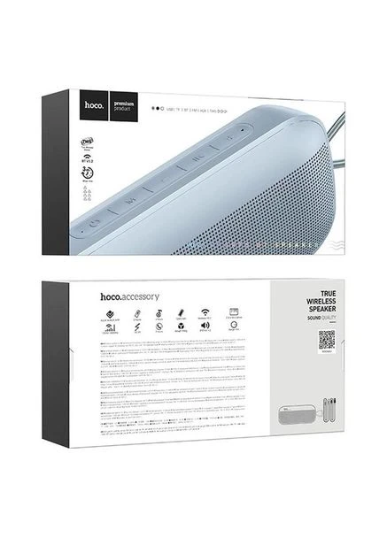 Портативна акустика HC21 Shadow sports синя Hoco (293345648)