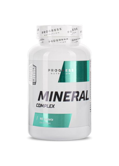 Вітаміни та мінерали Mineral Complex, 90 таблеток Progress Nutrition (322208549)