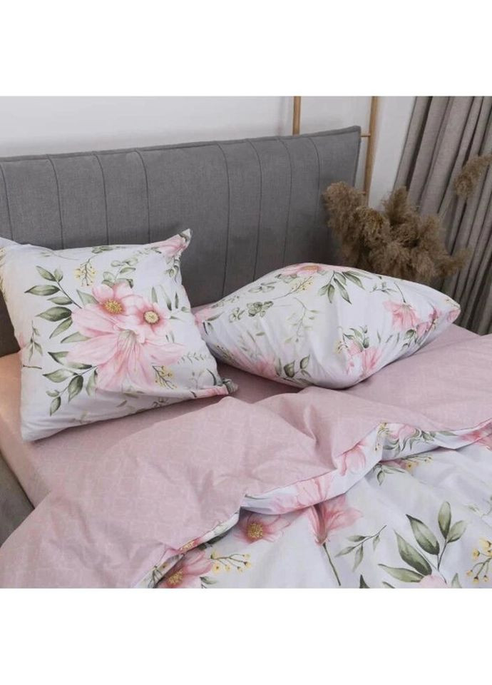 Постільна білизна євро Ранфорс 24255-E 220х200 см Viluta (336327952)