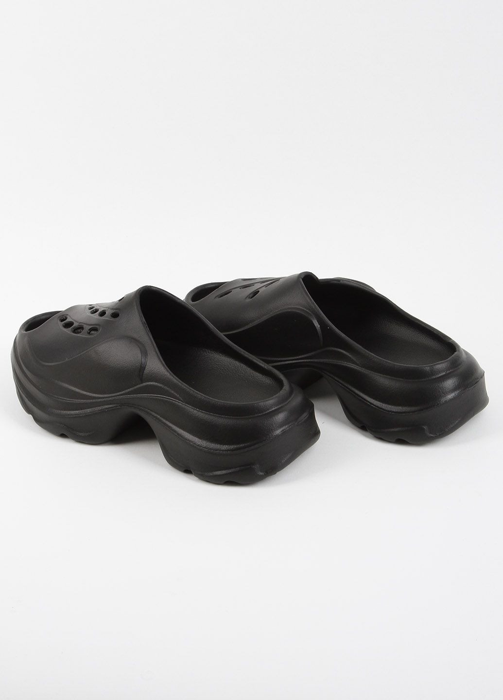 Черные кроксы женские 339725 Power без каблука