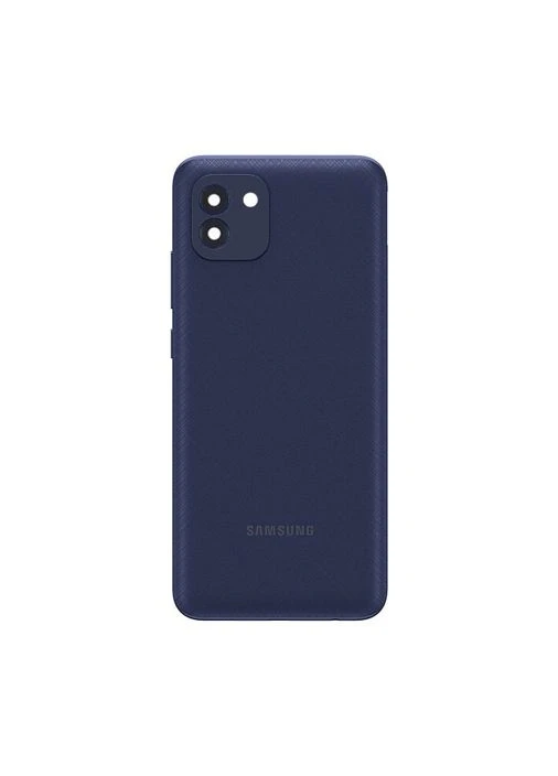 Задня кришка A035 Galaxy A03 blue (зі склом камери) Samsung (400057644)