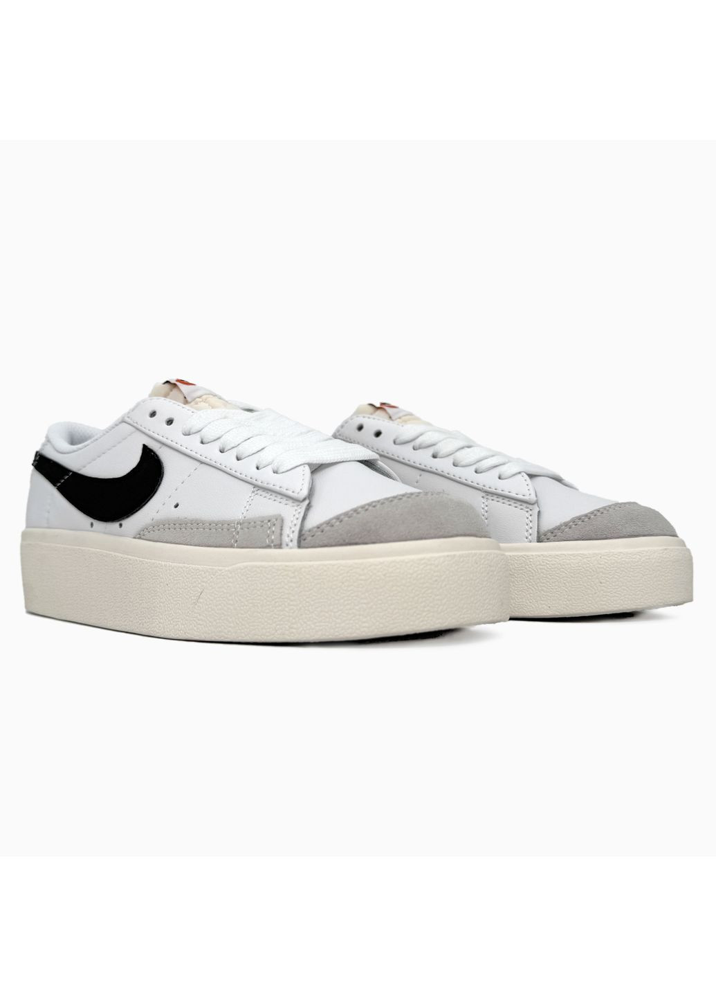 КРОССОВКИ ЖЕНСКИЕ NIKE BLAZER LOW PLATFORM НАЙК БЛЕЙЗЕР No Brand комбинированные демисезоны (367171984)
