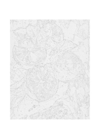 Картина по номерам Лимонное наслаждение 40*50 см Origami для творчества рисование для взрослых ProDobro (369759444)