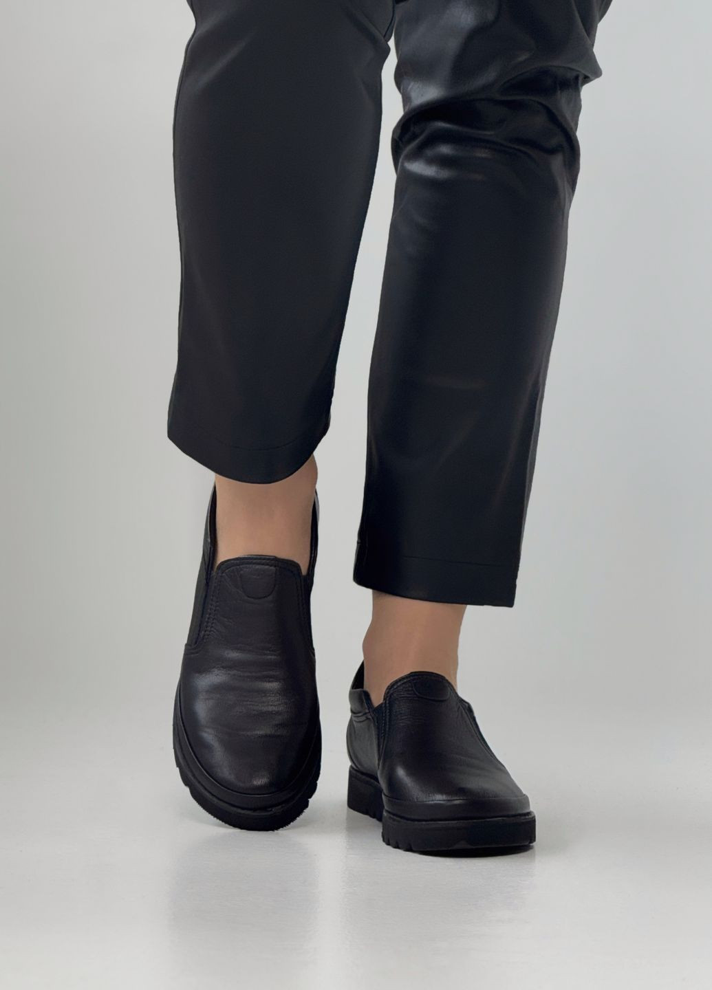 Sherlock Soon Туфли женские кожаные черный з натуральная кожа, турция — демисезон (323523783)