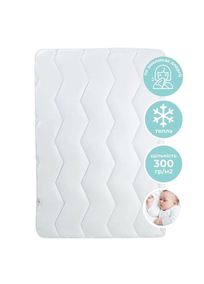 Одеяло детское зимнее Comfort 100х135 см PAPAELLA для детей в детскую кроватку антиаллергенное белое IDEIA (334727068)