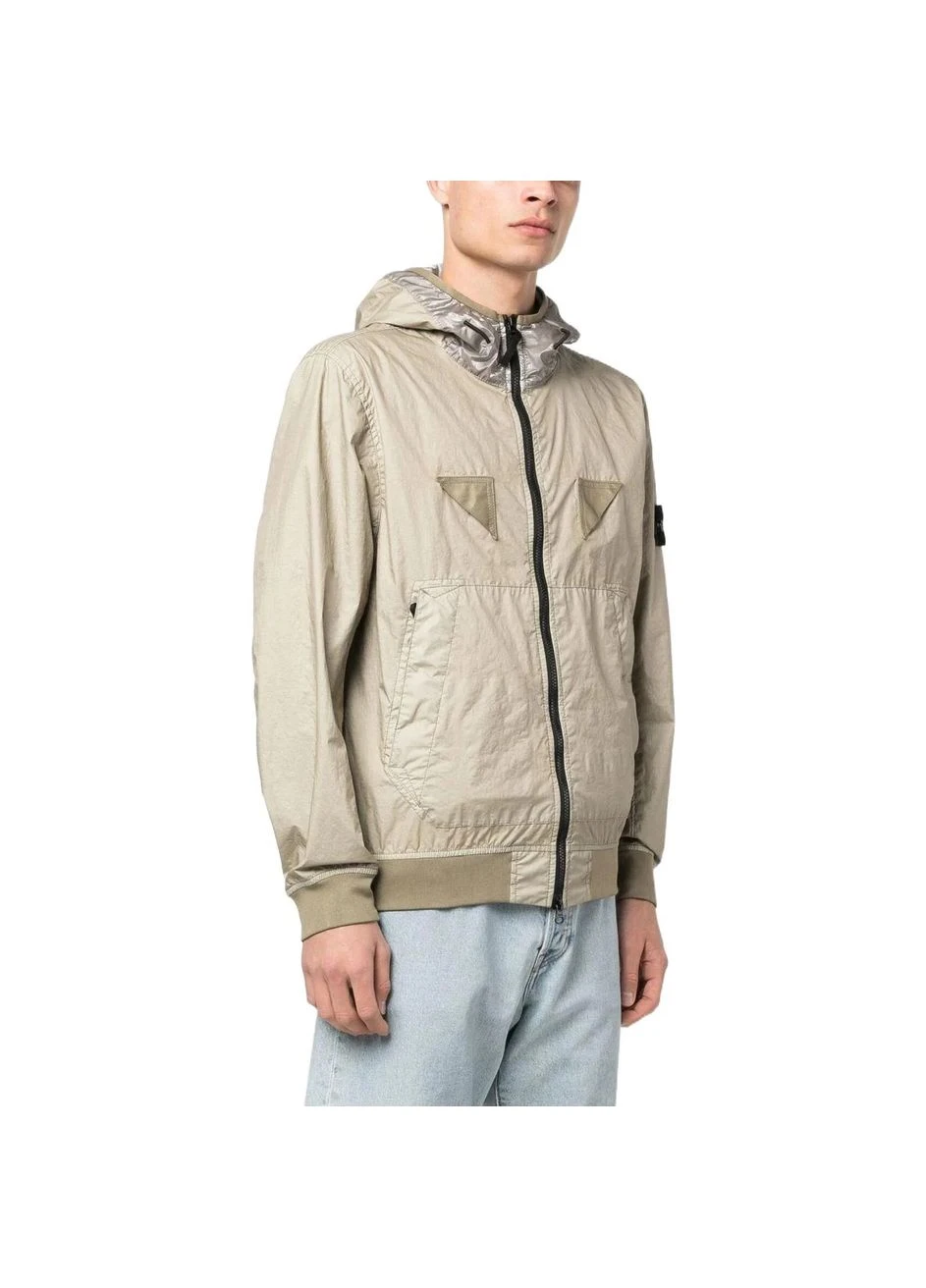 Бежевая куртка membrana 3l tc beige 781540723-v0092 Stone Island