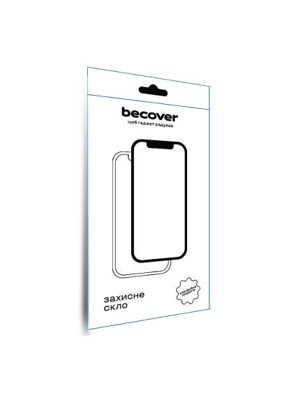 Скло захисне (711343) BeCover Realme C51 10D Black (366485430)