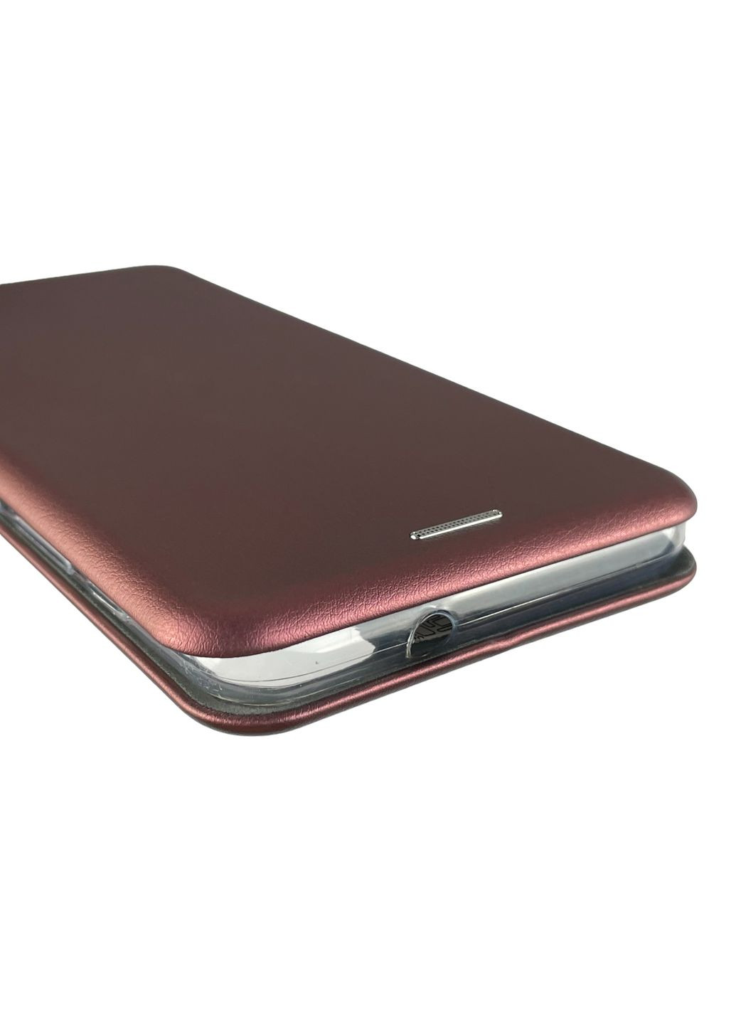 Чехол-книжка для Moto E30 с подставкой на моторола е30 бордовая gd1 Motorola (366019200)