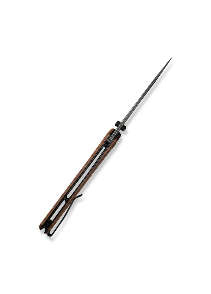Ніж складаний туристичний Photonix, (9.4 см) Damascus / Guibourtia Wood Civivi (385885079)