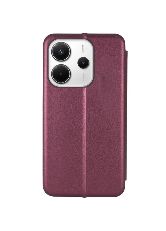 Чохол-книжка для Xiaomi Redmi Note 14 4G штучна шкіра з підставкою 15х7х1 см No Brand (402062890)