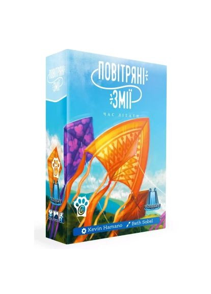 Настільна гра Повітряні змії (Kites) (укр.) (W0036) WoodCat Повітряні змії (Kites) (укр.) (368564279)