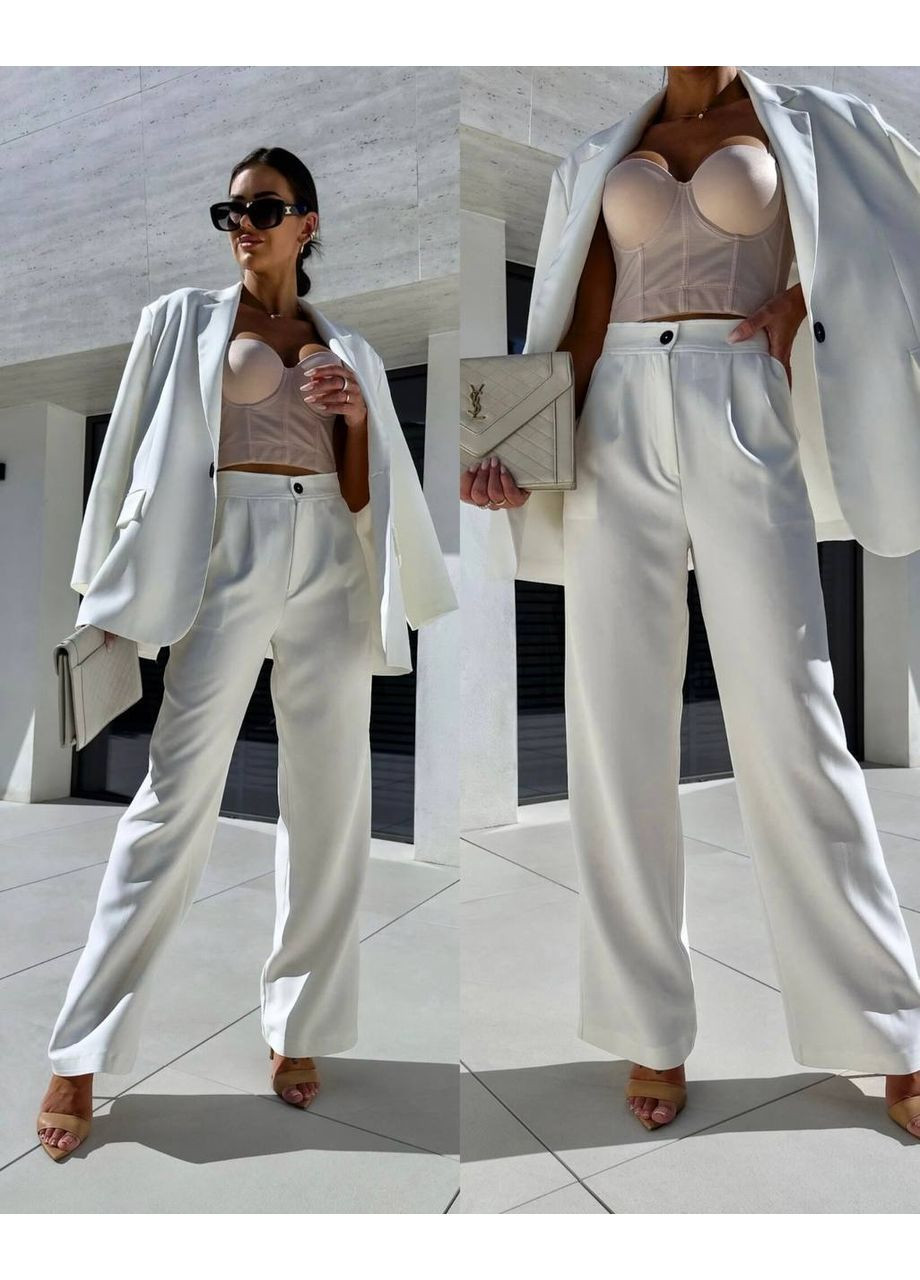 Женский классический костюм-двойка Україна (356676812)