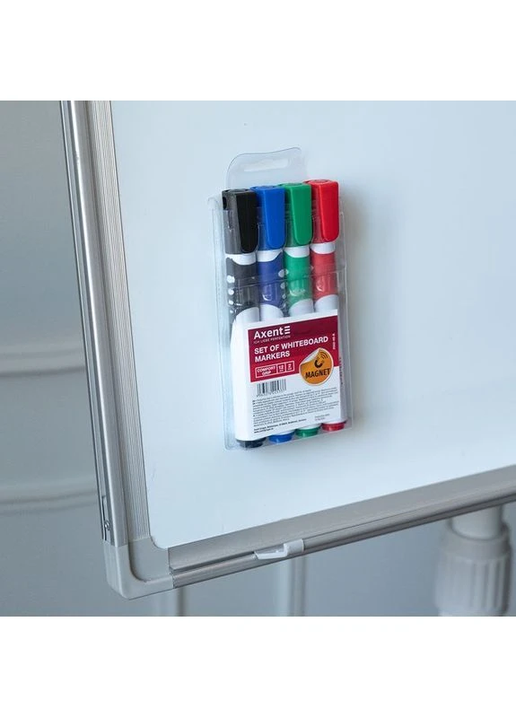 Маркер Whiteboard Comfort Grip 2552-A, 2 мм, набор 4 цв. (Срок доставки до 10 дней!) MIC (385849760)