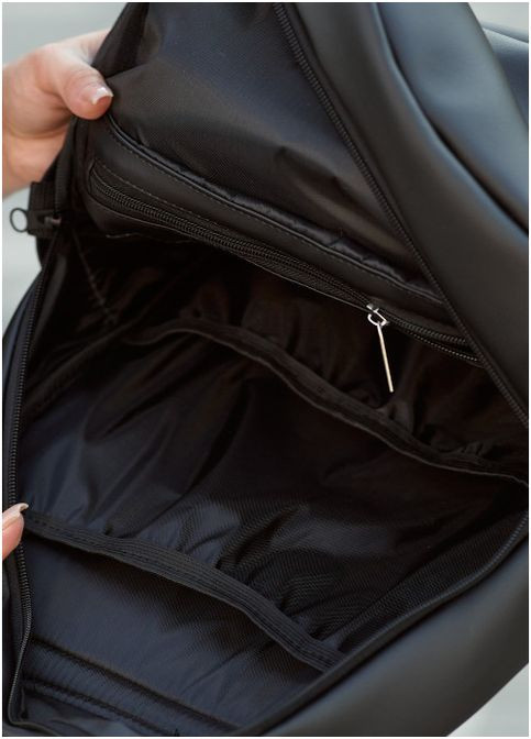 Жіночий молодіжний рюкзак з пеналом Чорний (5850271540) Sambag (361244666)