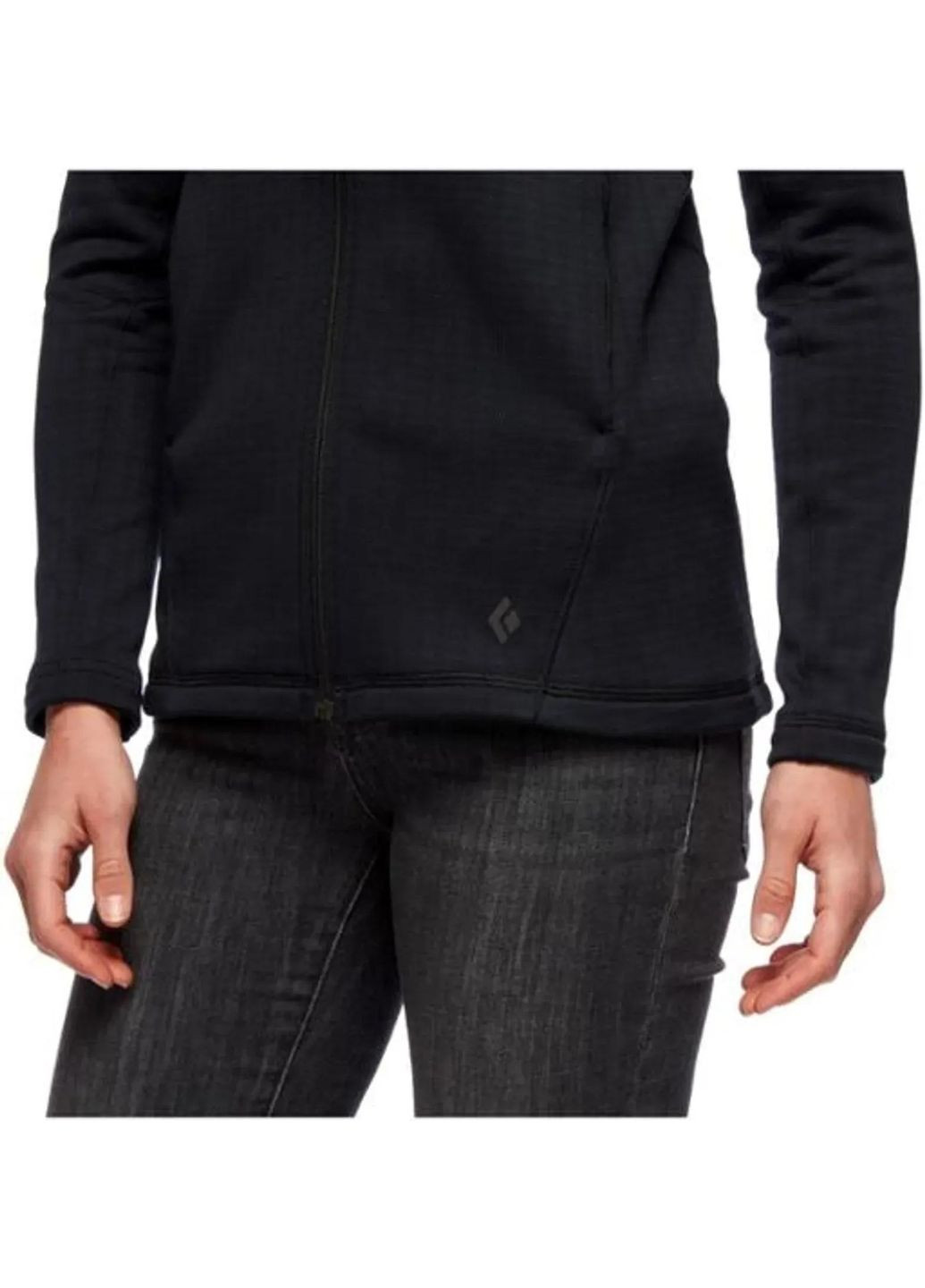 Женская флисовая кофта с рукавом реглан Factor Hoody, - Black Black Diamond (334670892)