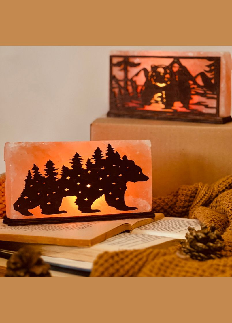 Соляной светильник солевая лампа 100% из розовой гималайской соли 2 кг на комнату 15 – 17 кв.м. (6630091) No Brand (316231034)