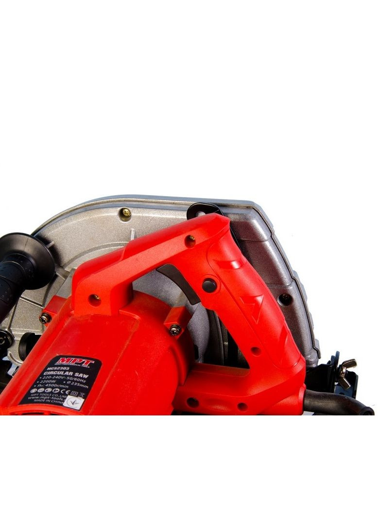 Пила циркулярная PROFI, 2200 Вт, 235х25.4 мм, 4500 об/мин, пропил 85 мм. Black and Red (MCS2303) MPT (340909453)