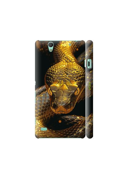 Чехол на Sony Xperia C4 E5333 Golden snake "6072c-295-2448" Endorphone (365809200)