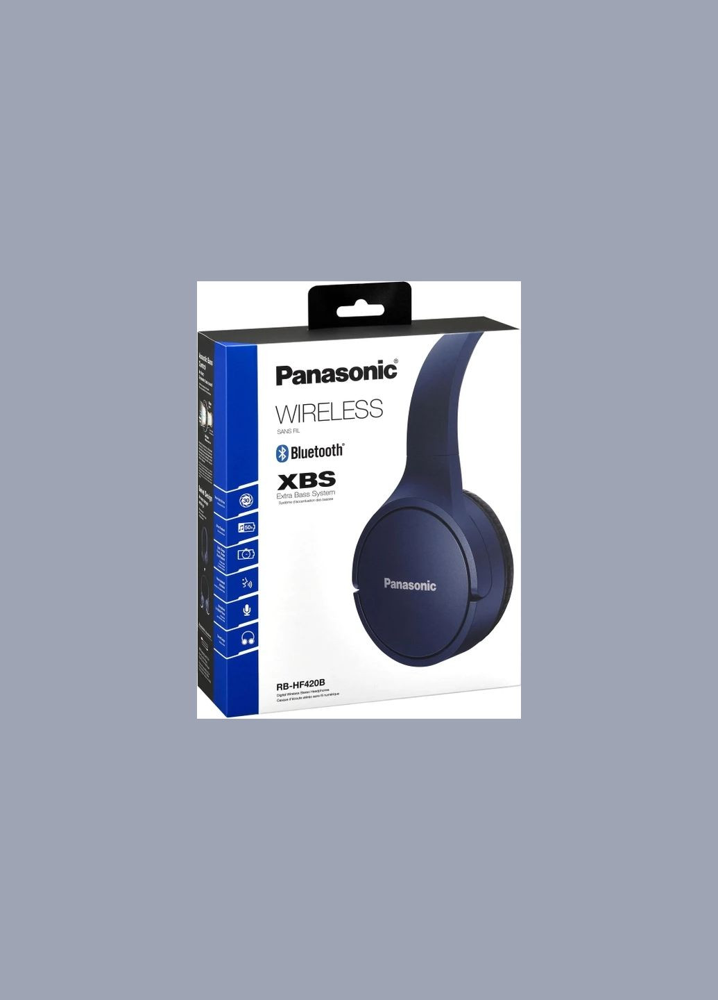Bluetooth стерео RB-HF420BGE-A Blue UA Panasonic (330029065)