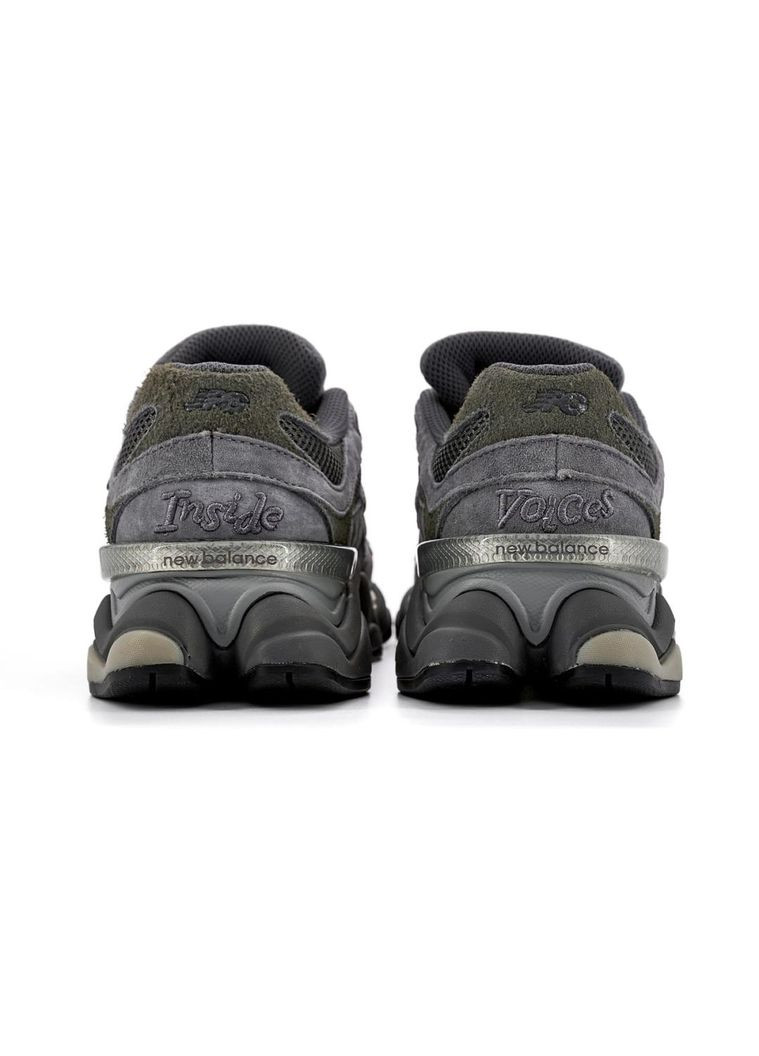 КРОССОВКИ ЖЕНСКИЕ NEW BALANCE 9060 GREY V4 НЬЮ БЕЛАНС 9060 No Brand серые демисезоны (368858357)