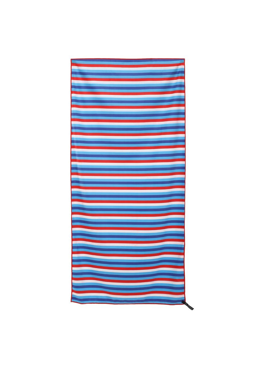 Рушник для пляжу RAINDOW BEACH TOWEL T-RST (T-RST_Блакитний червоний) 4monster комбінований