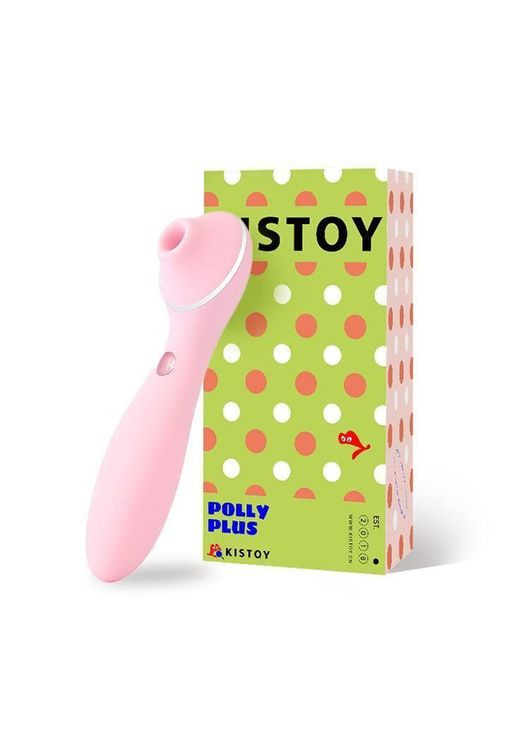 Вакуумний вібратор KISTOY Polly Plus Pink No Brand (366879594)