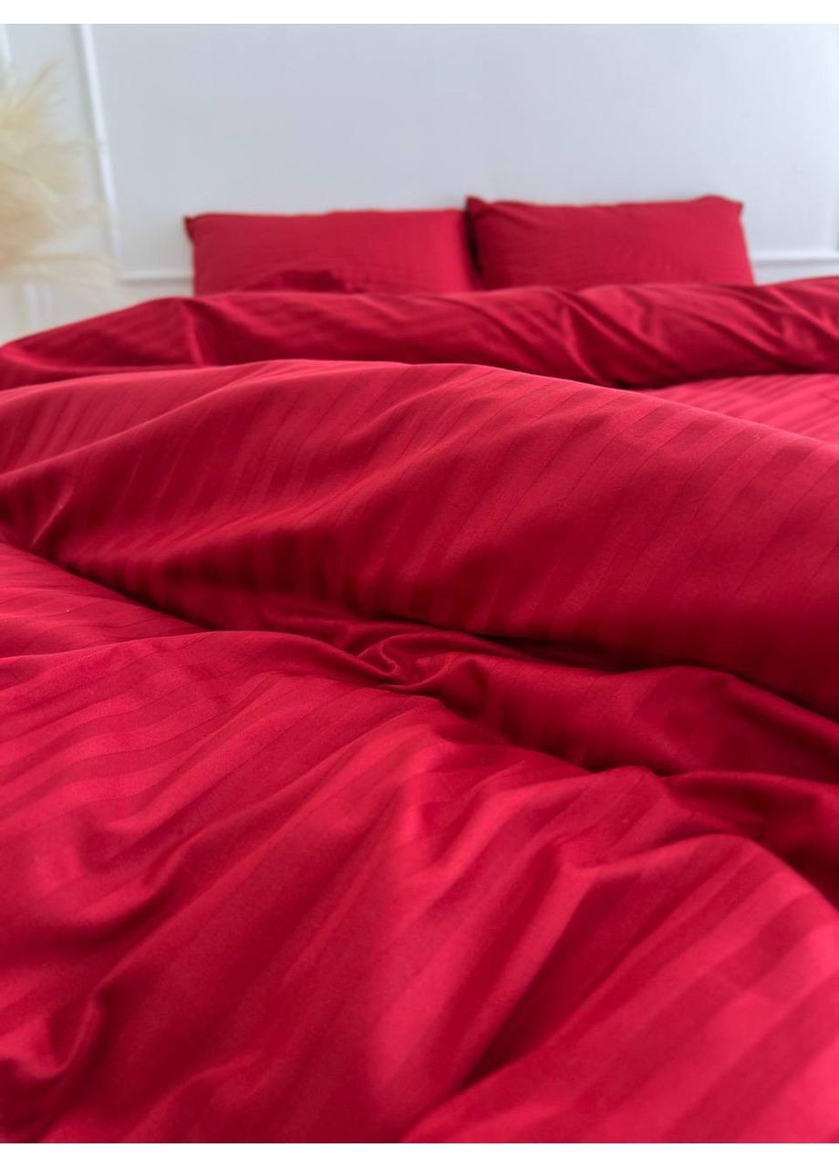 Комплект постельного белья полуторный No Brand страйп (370864747)