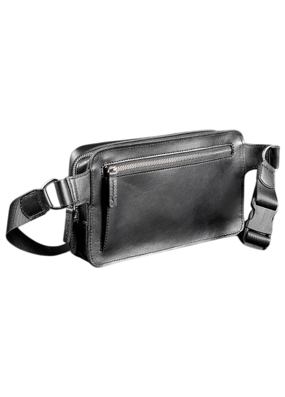 Сумка мужская кожаная через плечо месенджер в дорогу для документов клатч спортивный барсетка для телефона сумочка на пояс BlankNote (332768982)