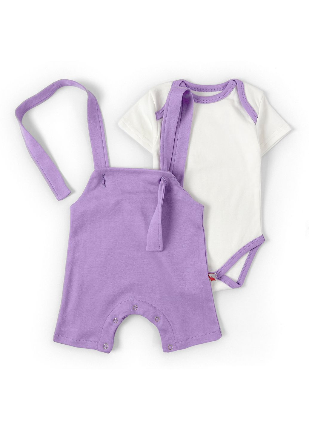 Літній набір на літо для дівчинки з ромпером Lavender Tunes (317891203)