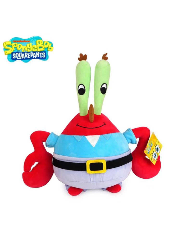 М'яка іграшка герой мультфільму "Губка Боб" Мистер Крабс 38 см No Brand (348118716)