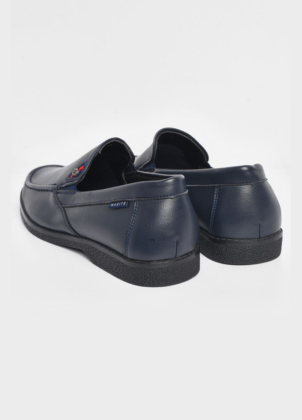 Туфлі чоловічі темно-синього кольору Let's Shop (280937976)