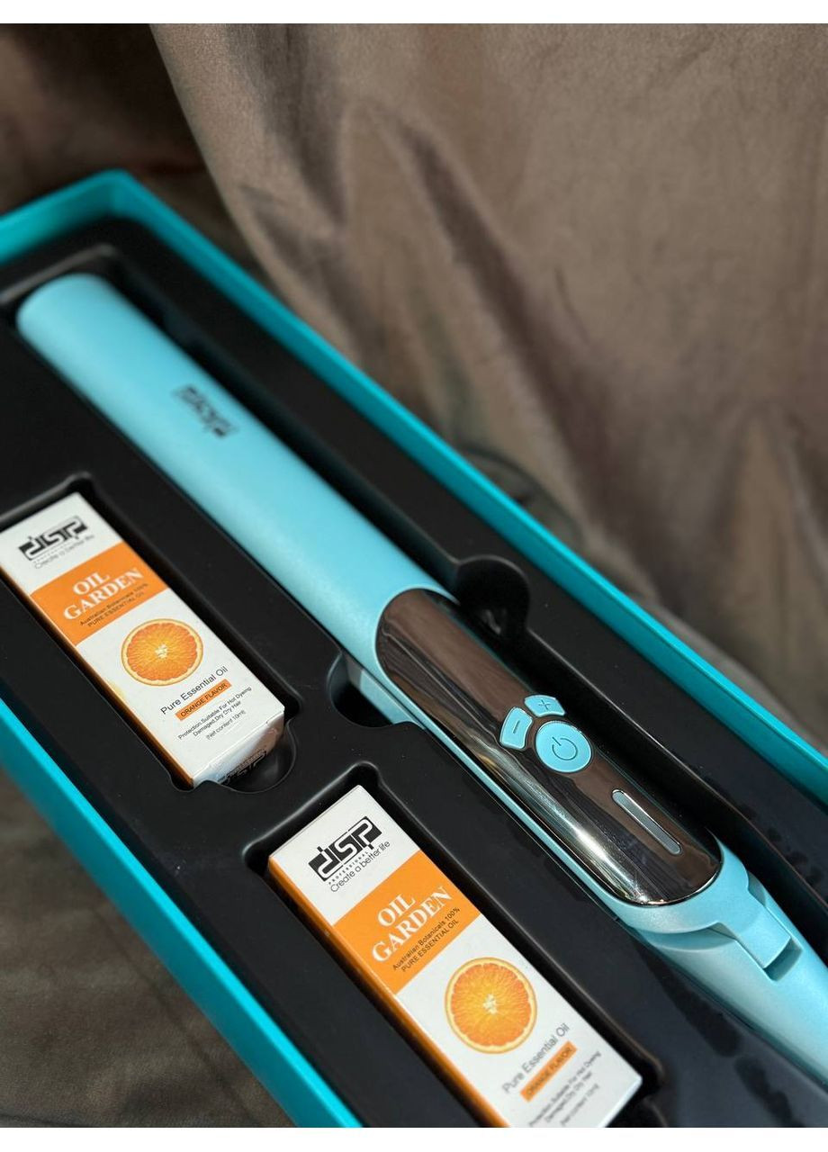 Плойка для волосся 10265-B вирівнювач з регулятором температури Блакитний DSP (362347141)