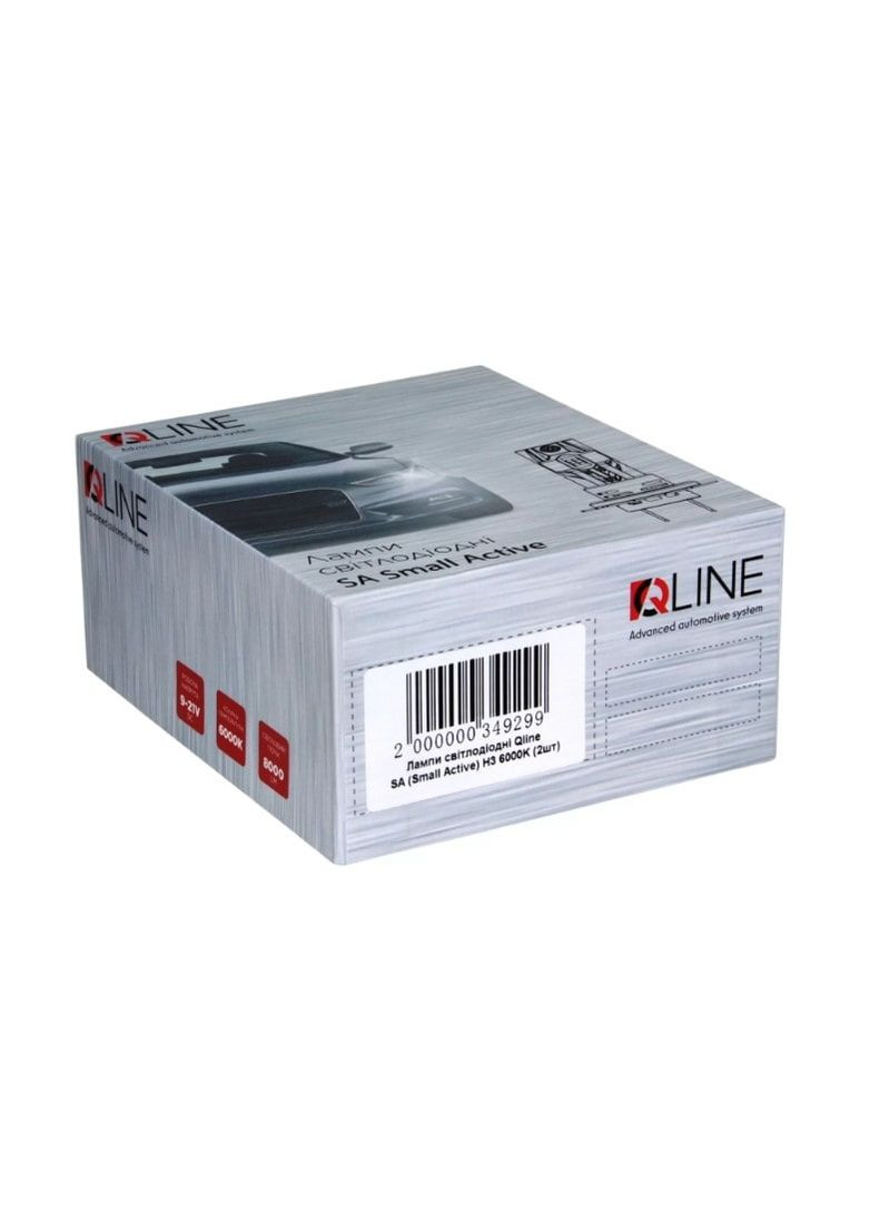 LED автолампи SA (Small Active) H3 6000K QLine (373038237)