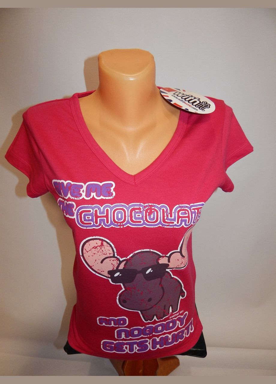 ФУТБОЛКА женская трикотажная фирменная Withit 4042г. 135ф No Brand - (303932320)