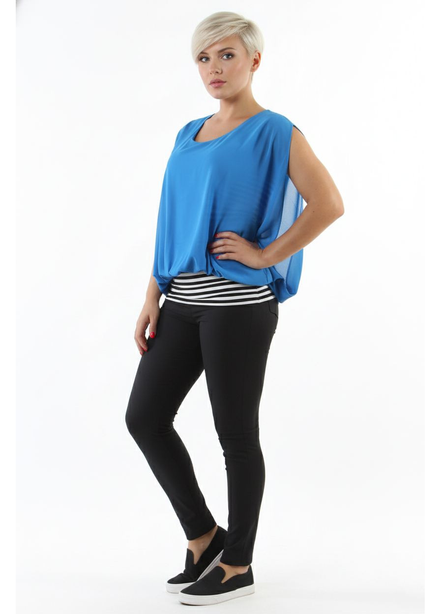 Літня пляжна туніка Чорний Number Nine (336214086)