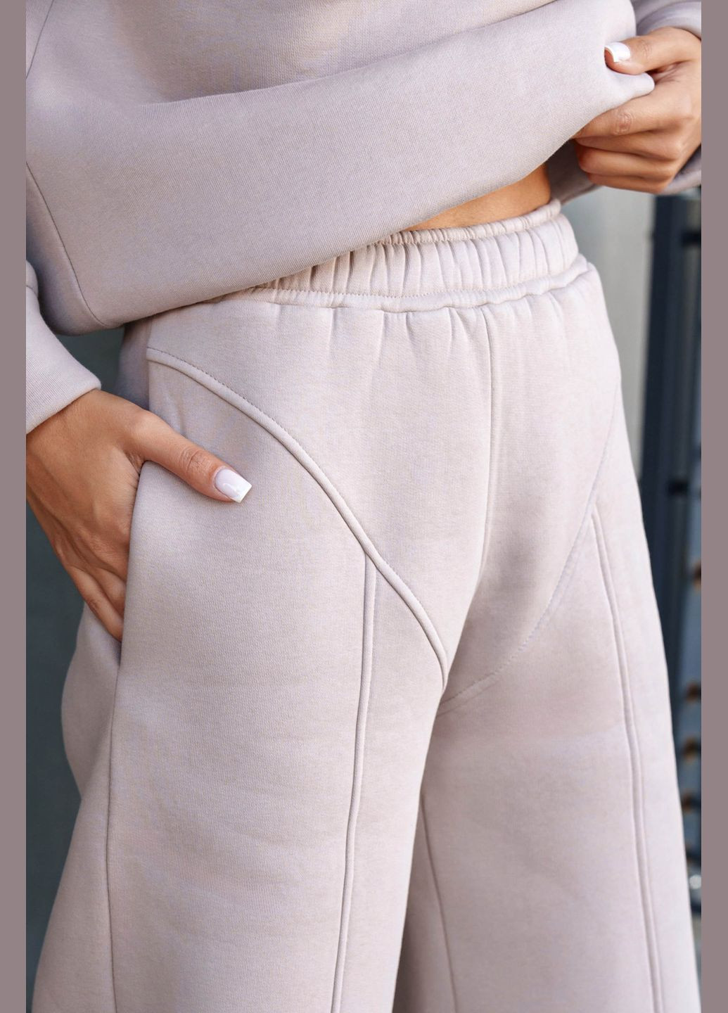 Жіночі теплі брюки Liton (301747269)