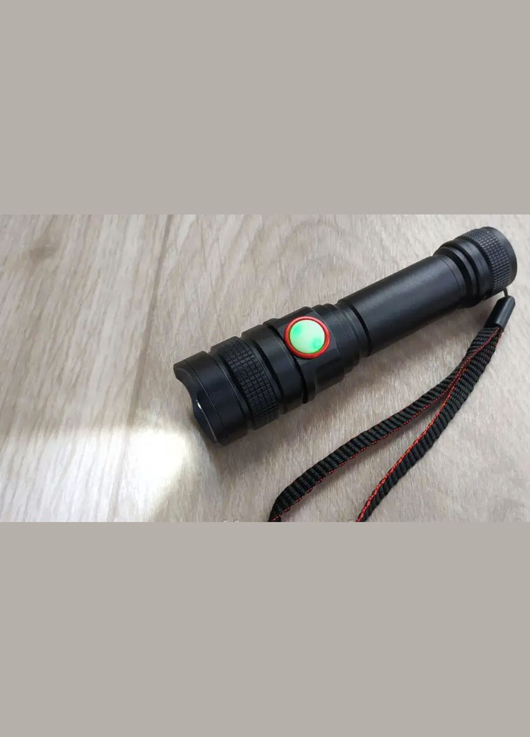 Фонарь ручной аккумуляторный RB-270 T6 карманный фонарик с зумом LED Zoom 18650 micro-USB WD (297330763)