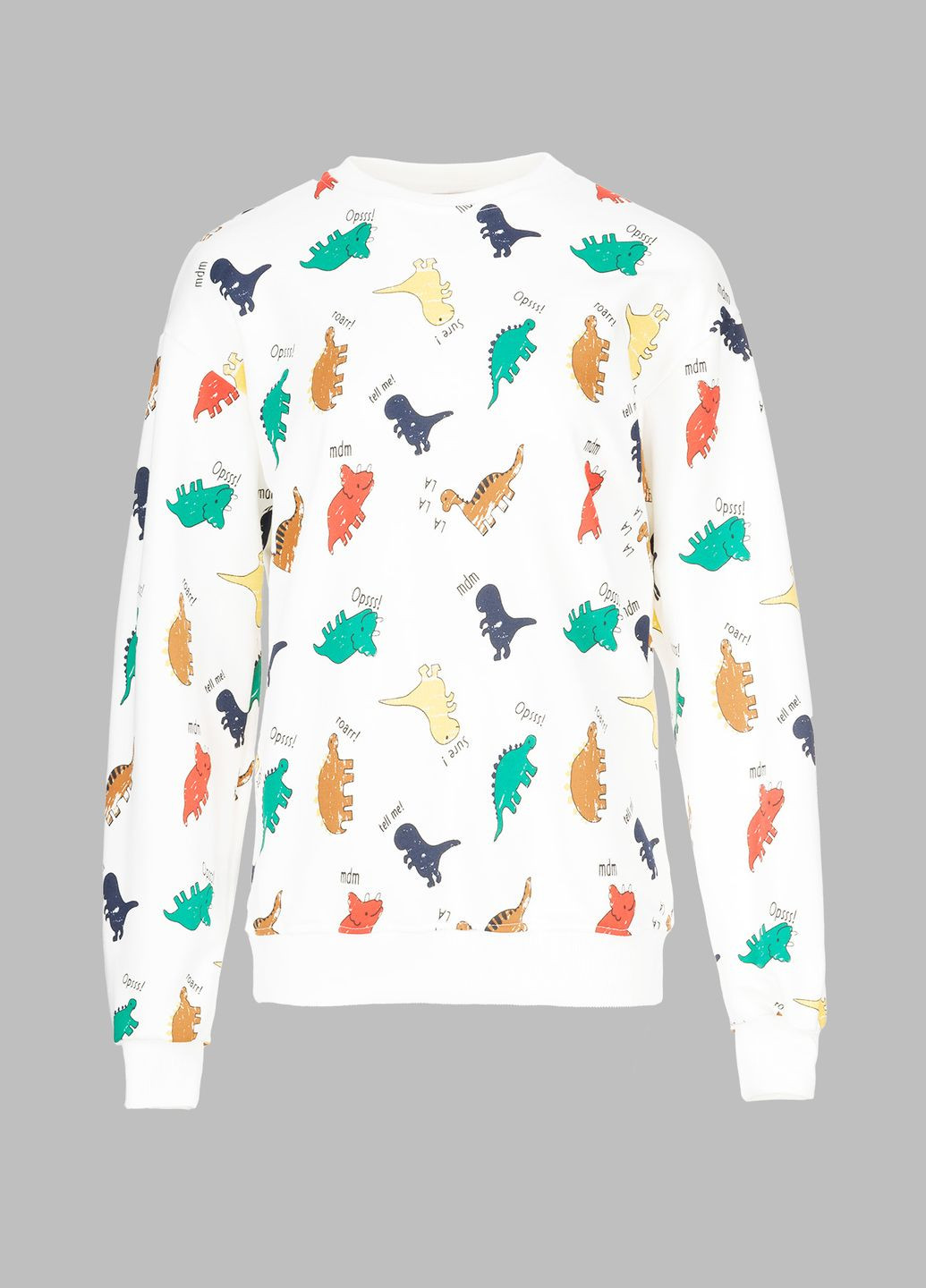 Белый свитшот с принтом женский 1912 Street (315988877)